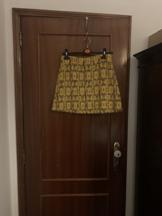 Saia nova tecido macio