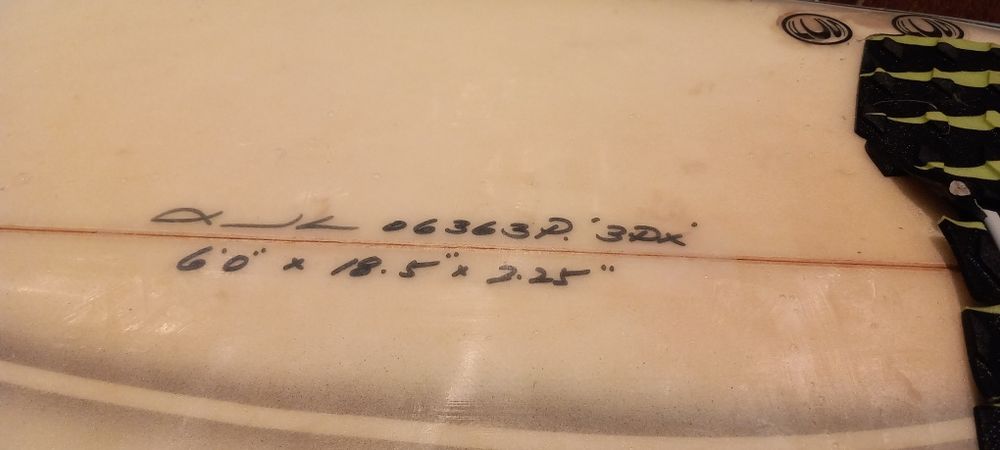 Prancha de Surf JC (John Carper) 6'0" x 18.5" x 2.25"