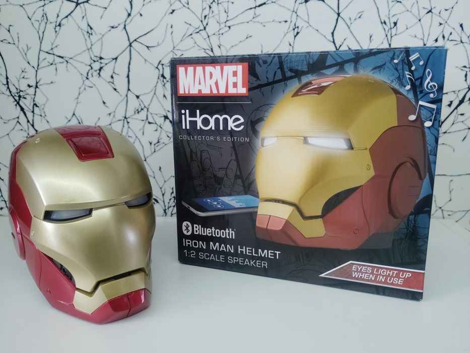 Głośnik bluetooth IRON MAN, Marvel, jak nowy !
