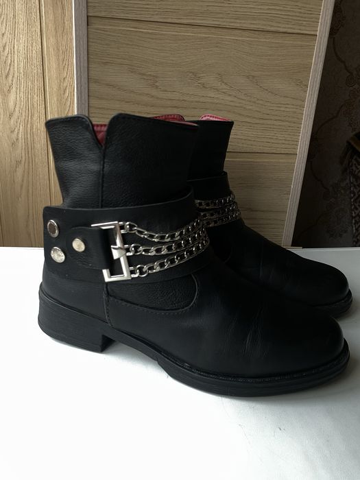 Шкіряні боти/черевики