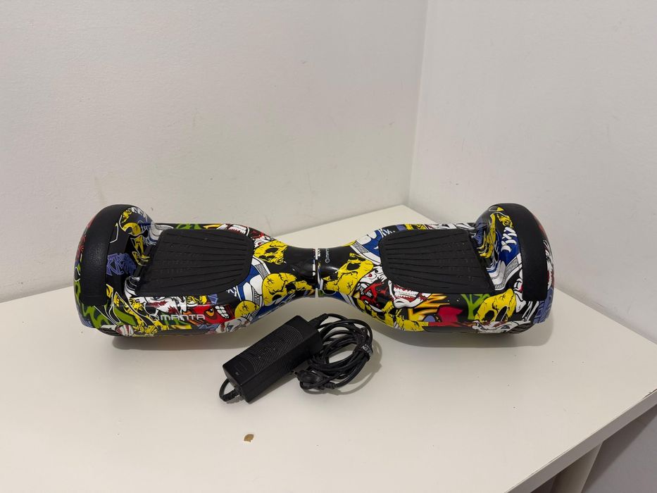 Hoverboard Elétrico MANTA 6.5” – Design SNAKE + Mala + Carregador