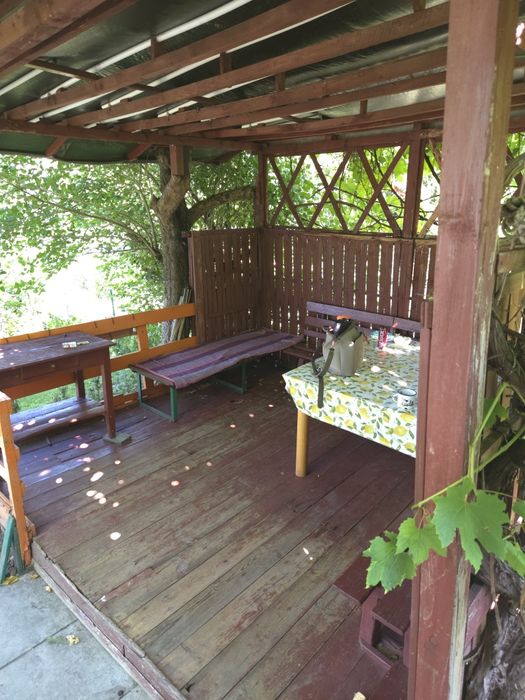 ROD Nad Oranią sprzedam zadbaną działkę – 354m² z murowanym domkiem, altaną i pięknym trawnikiem - Widok 4