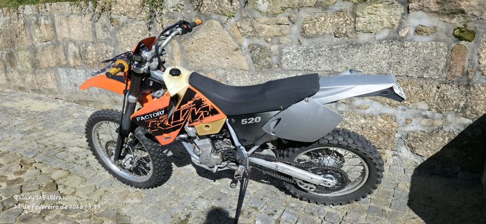 KTM 520 toda original matriculada