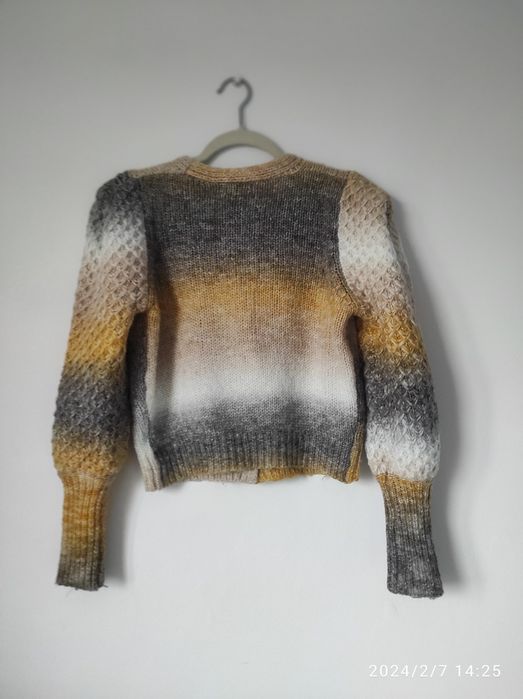 Sweter rozpinany S