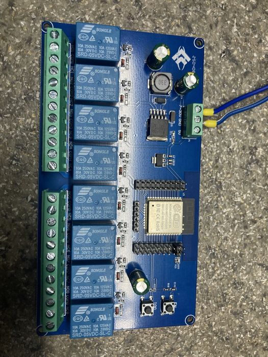 ESP32 8 przekaźnikow Supla Smarthome