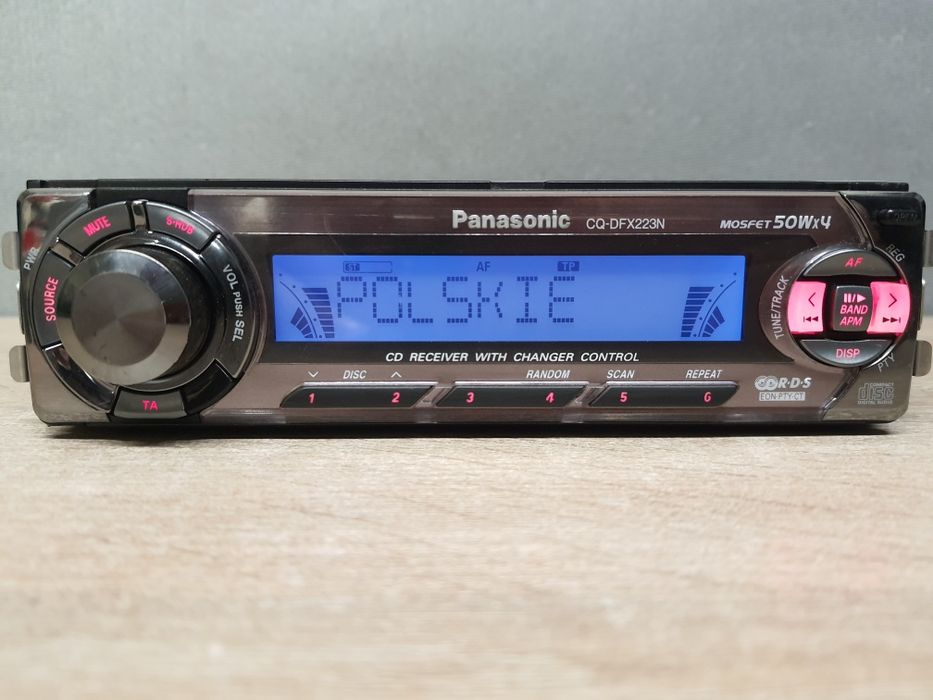 Radio samochodwe Panasonic CQ-DFX223N CD RCA Volkswagen VW Passat Golf