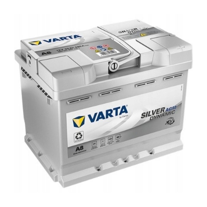 Akumulator VARTA Silver Dynamic AGM START&STOP A8 60Ah 680A (wcześniej D52)