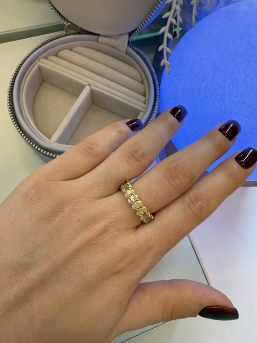 Нова срібна каблучка Zarina, колекція Natkina 16.5