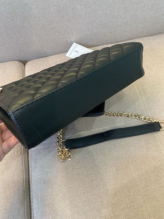 Сумка в стилі Yves Saint Laurent envelope чорна