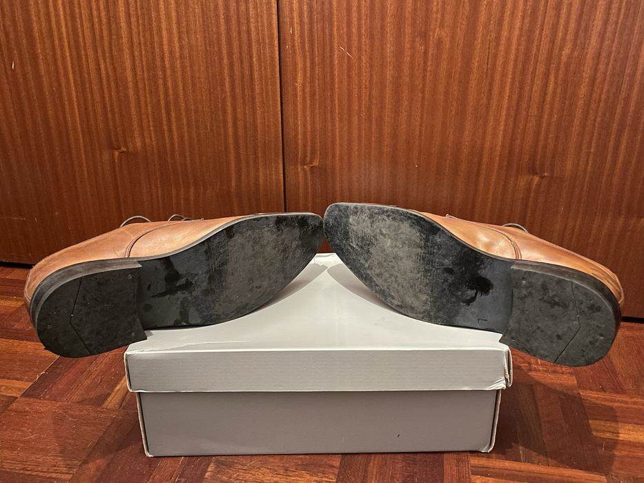 Sapato cerimonio castanho