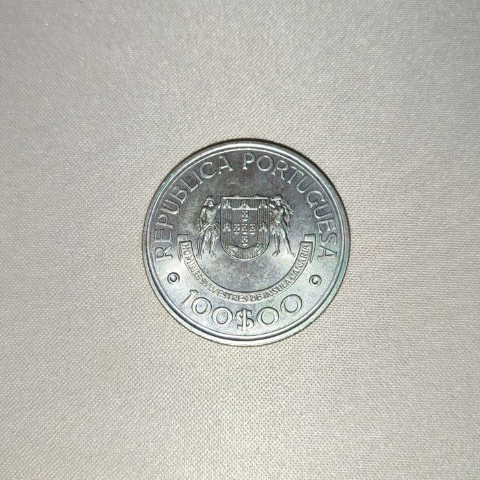 Portugal 100 Escudos - II Série dos Descobrimentos - Canárias