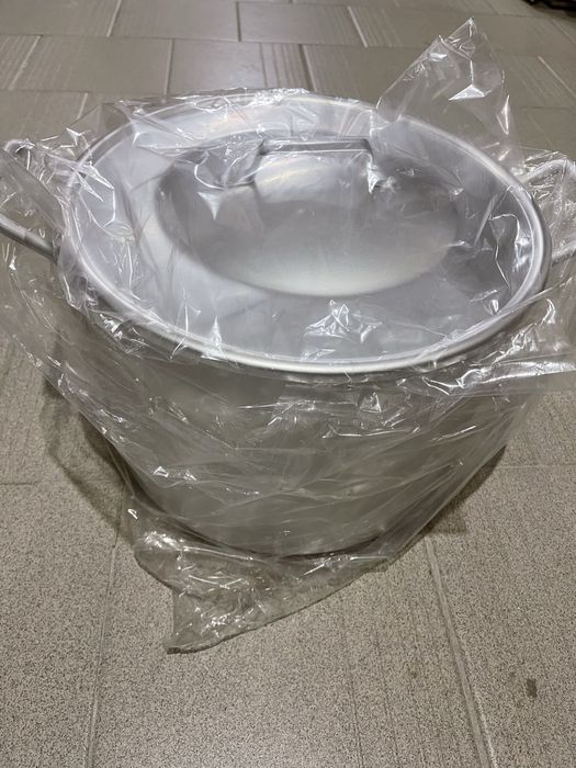 Кастрюля алюминиевая 20л/30л/40л/50л/60л Interos