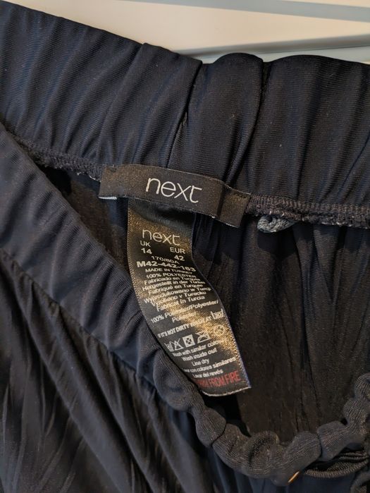 Spodnie Next letnie wideleg szerokie 42 44
