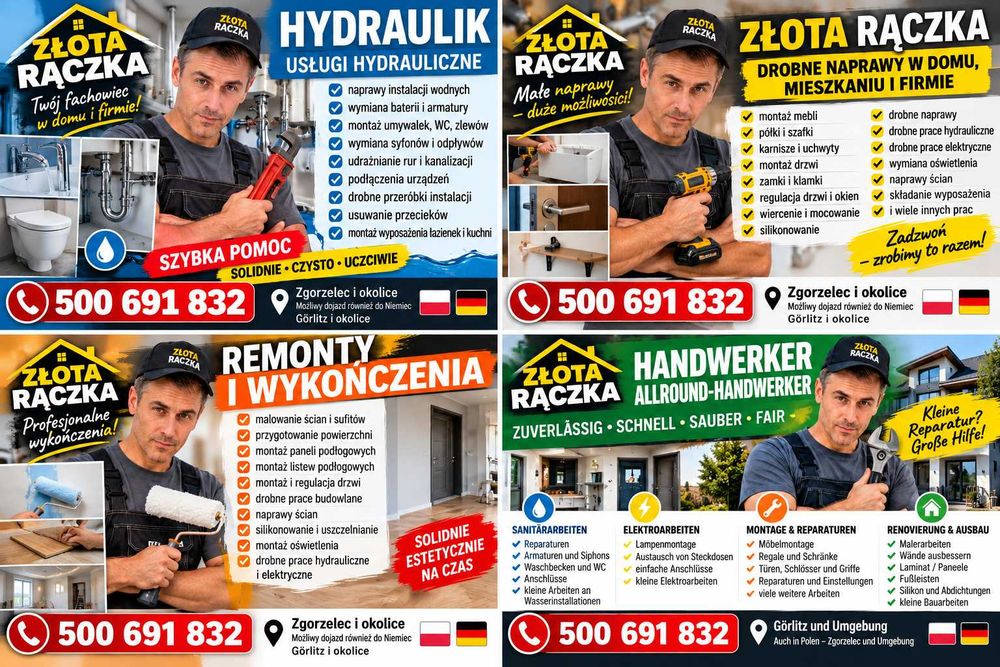 Usługi Złotej rączki
