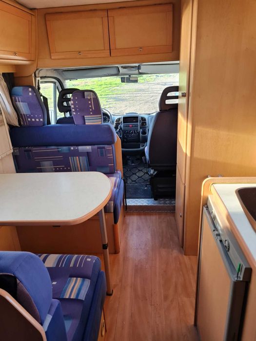Autocaravana Fiat JTD 2006 c/ 6 lugares