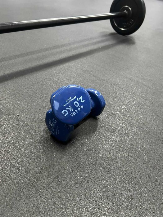 Halteres e bandas elasticas de tecido