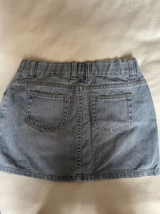 Джинсова міні спідниця 100% котон