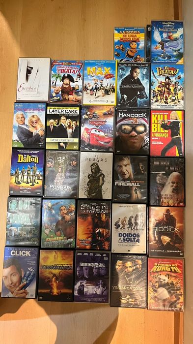 Lotes de DVDs Originais – Vários Géneros | Coleção Completa