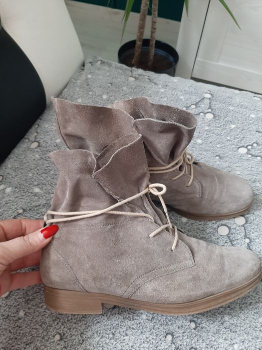Skórzane buty Gabor r. 40 skóra naturalna w stanie idealnym