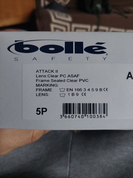 Gogle Bolle Attack II ATPSI ASG Wrocław