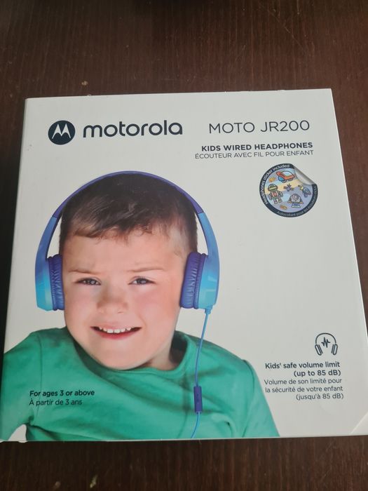 Przewodowe słuchawki dla dzieci Motorola MOTO JR200