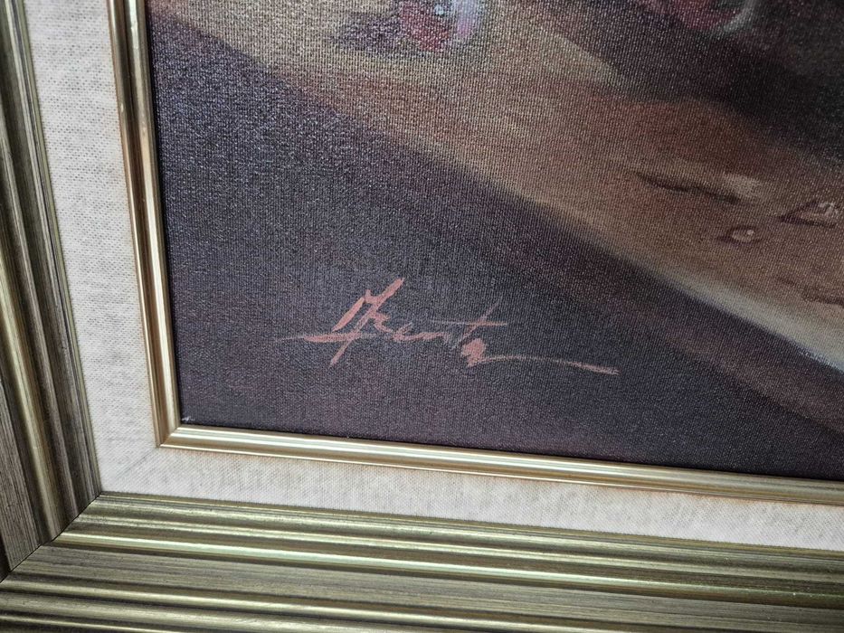 Quadro Antigo de Marcelino Benta