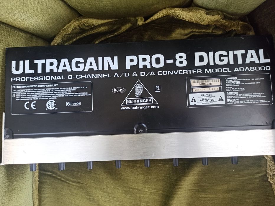 Behringer Ultragain Pro 8 Digital Konwerter ADAT