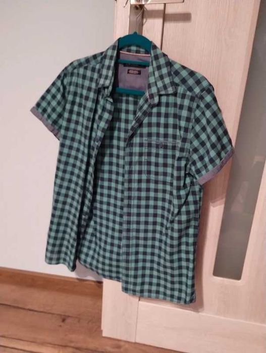 Koszula w kratkę zielona LCW.