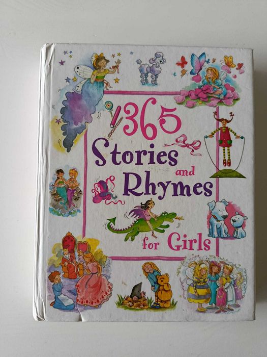 Livro 365 Stories and Rhymes for Girls, ilustrado
