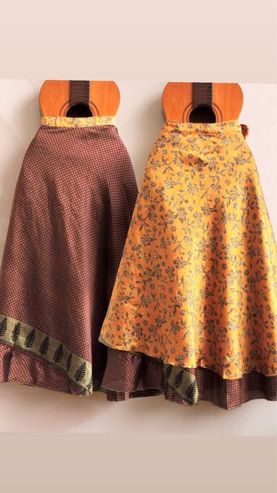 Saias novas lindas modelo envelope