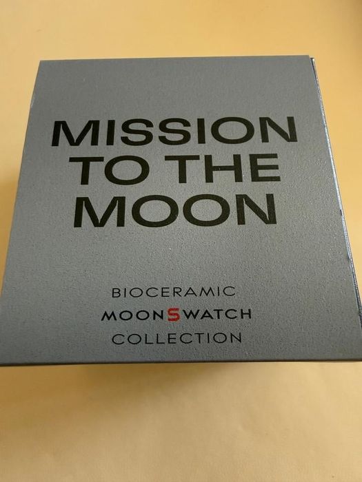 Original Swatch x Omega Bioceramic Moonswatch - Mission to The Moon com factura e garantia