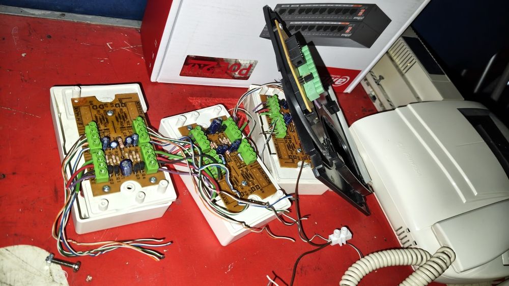 Sistema video porteiro Farfisa