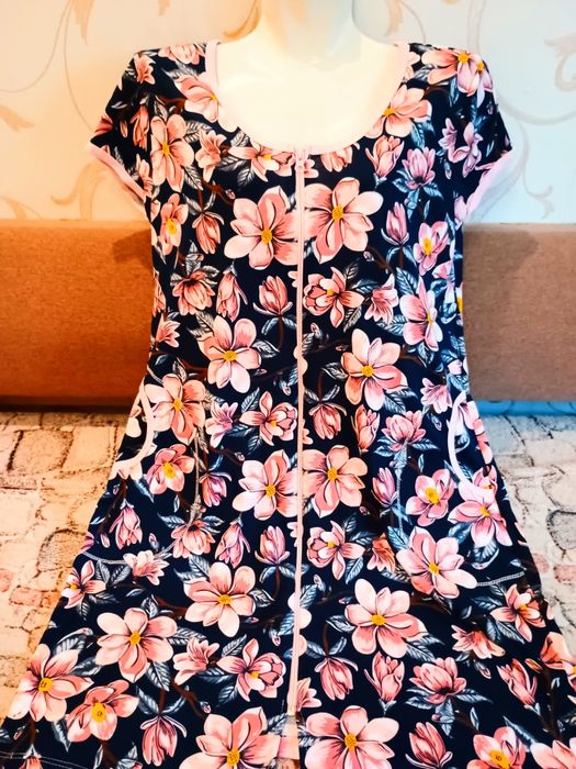 Халати жіночі трикотажні. Гурт, роздріб