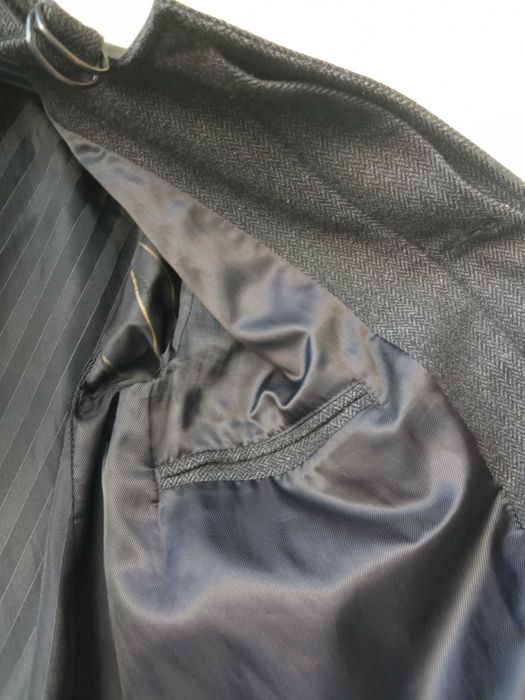 Мужской френч RIVER ISLAND шерсть  р.48  полупальто