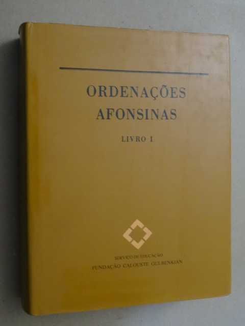 Ordenações Afonsinas - 4 Volumes