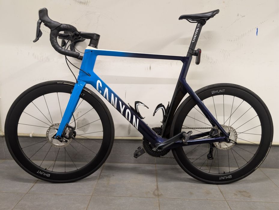 Canyon aeroad CF SL, disc, ultegra Di2, koła carbon, roz. XXL