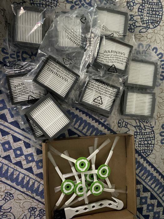 Filtros e escovas laterais para irobot roomba i7