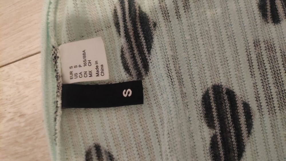 Koszulka damska w serduszka H&M rozmiar 36