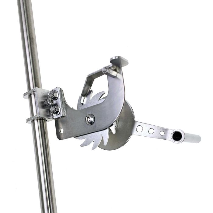 Kołowrotek do grilla nierdzewny korbka łożyska z brązu wysoka jakość