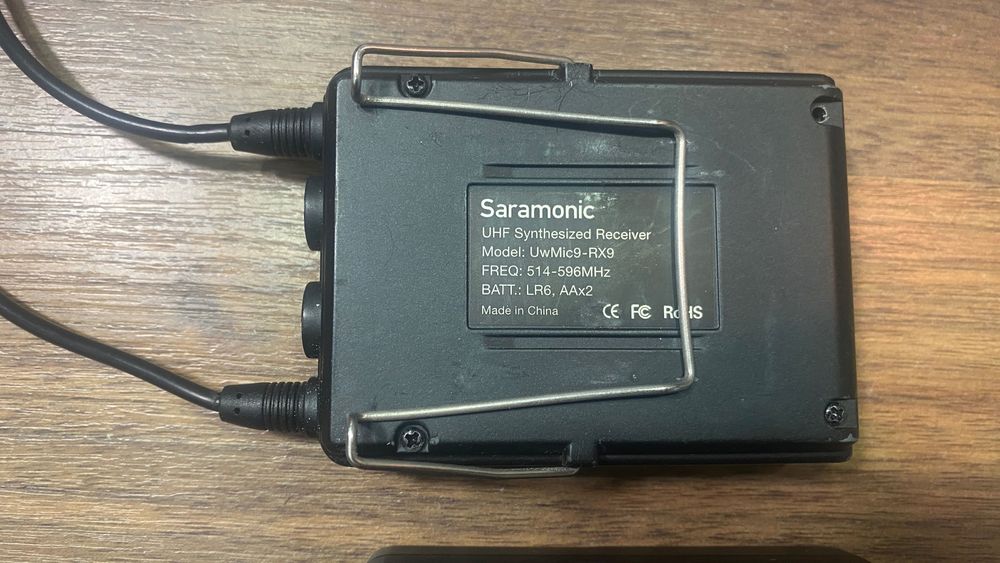 Emissores audio Saramonic uwmic9