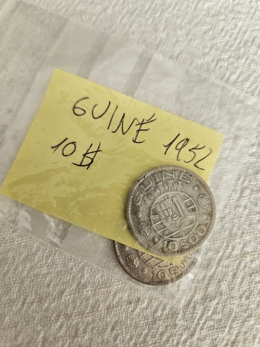 Guine 1952 10 escudos