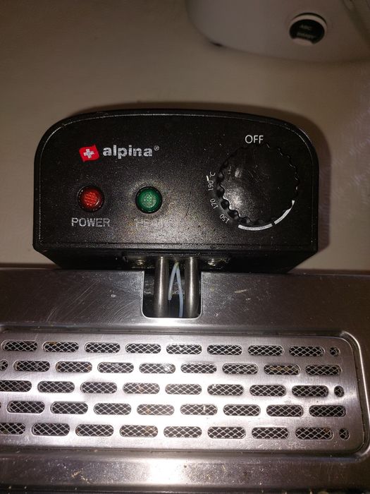 Fritadeira Elétrica Alpina 2000W (Dois Cestos)