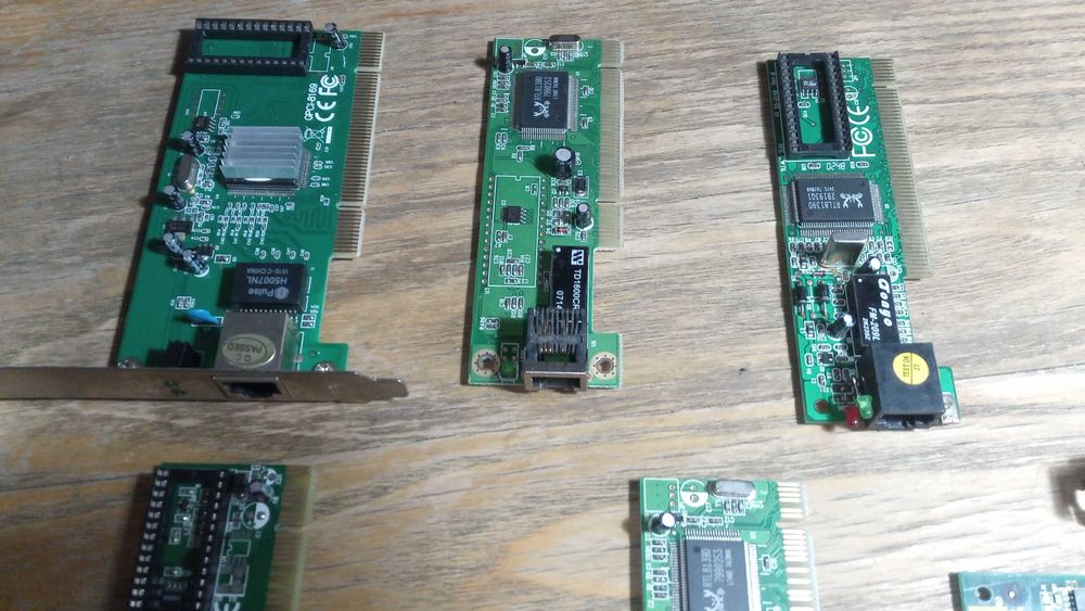 Karty sieciowe PCI  8szt 3com/tplink 10/100/1000