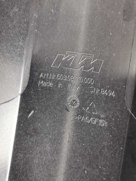 KTM 1290 Super Adventure R ABS  Przedni Błotnik Nadkole chlapacz CAŁY