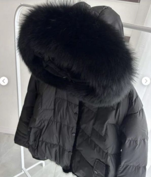 Пуховики з натуральним хутром