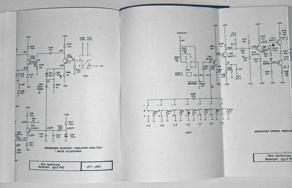 WOBULATOR generator K937 instrukcja