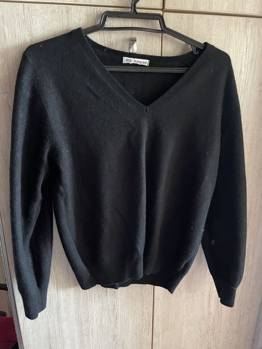 Кашемировий в-образний світер M&S