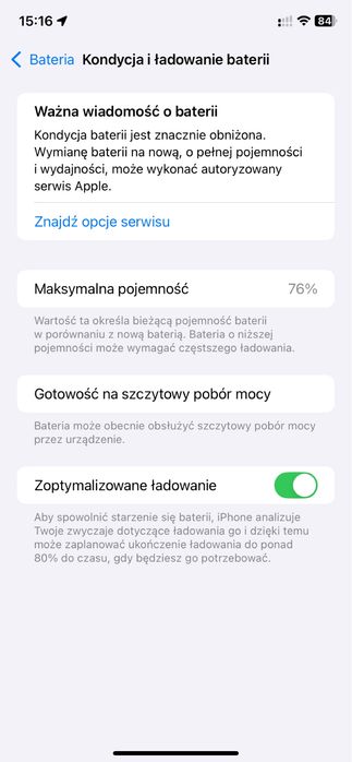 Iphone XR 128GB, 76%.