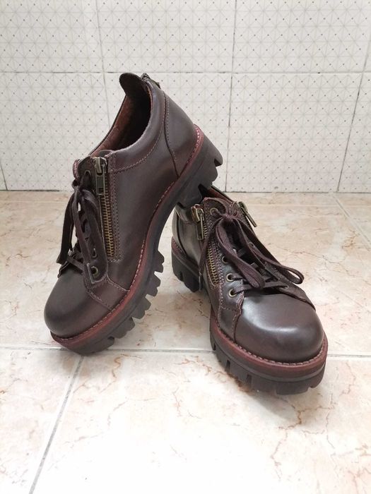 Sapatos Castanhos de Senhora Nr35
