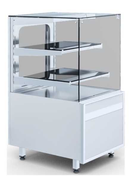 Witryna cukiernicza 0,6 m  IGLOO GASTROLINE CUBE 2P